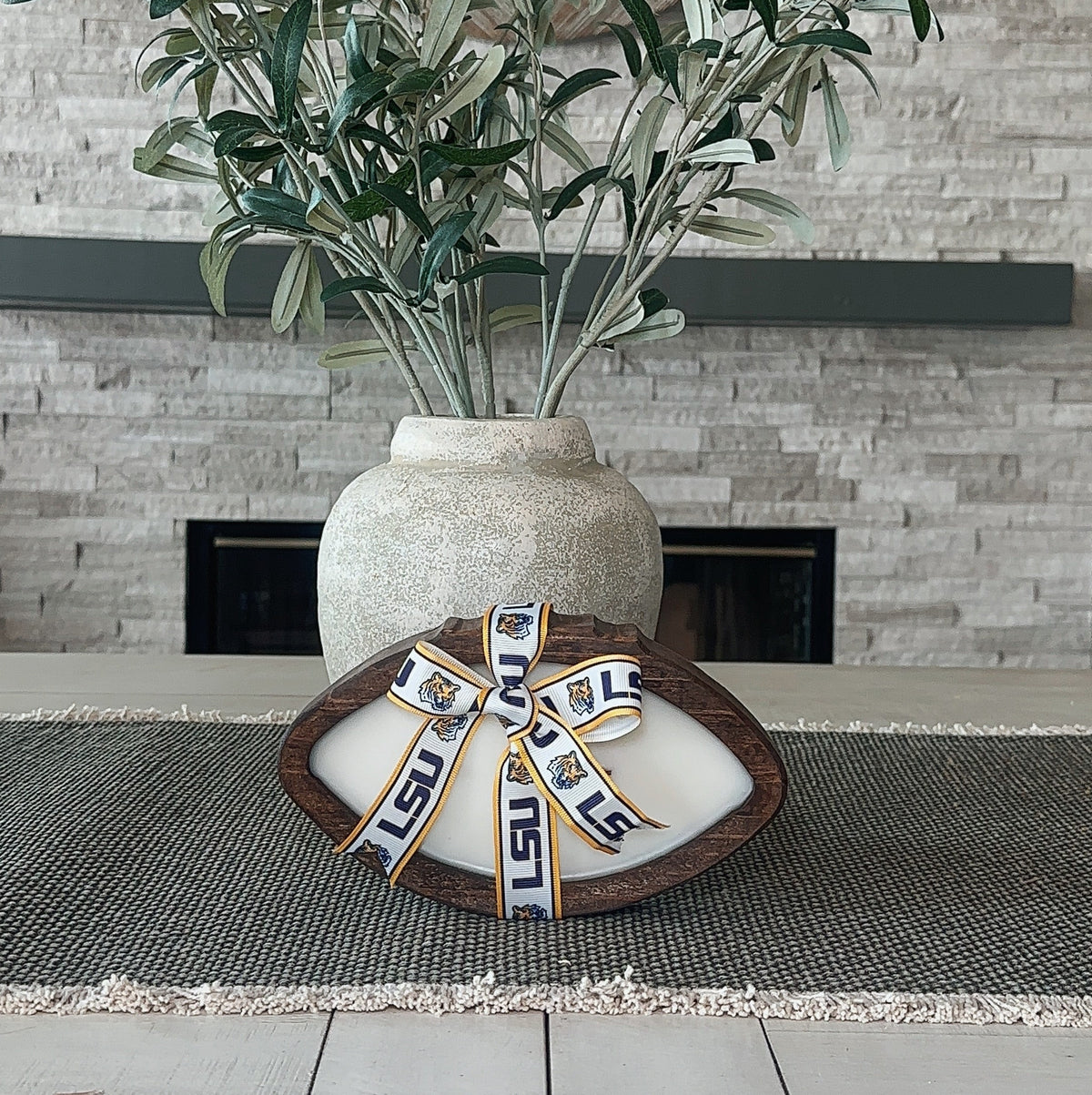 Little Wood Natural | College Football Candle