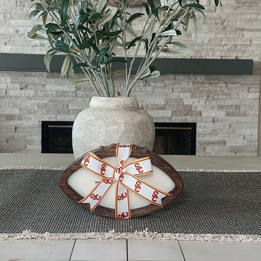 Little Wood Natural | College Football Candle